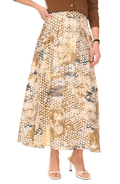 Halogenr Halogen(r) Elastic Waist Full Skirt In Brown