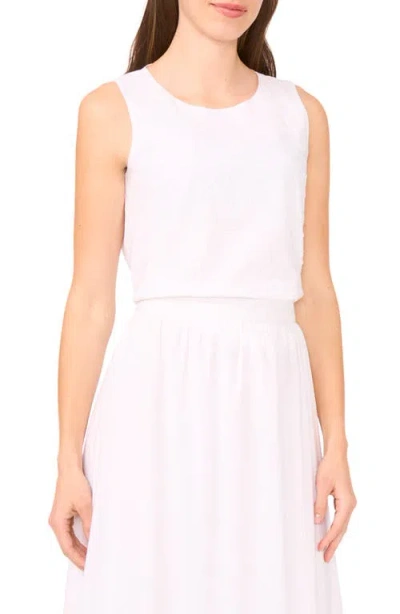 Halogenr Halogen(r) Embroidered Sleeveless Top