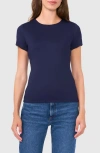 Halogenr Halogen(r) Essential Compression T-shirt In Classic Navy Blue