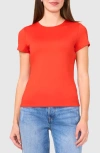 Halogenr Halogen(r) Essential Compression T-shirt In Wild Poppy