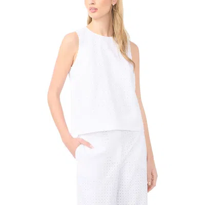 Halogenr Halogen(r) Eyelet Embroidery Shell In White