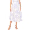 Halogenr Halogen(r) Floral A-line Midi Skirt