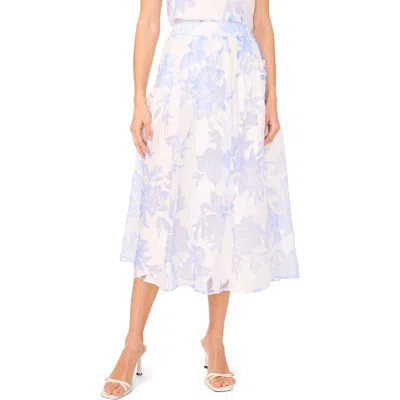 Halogenr Halogen(r) Floral A-line Midi Skirt