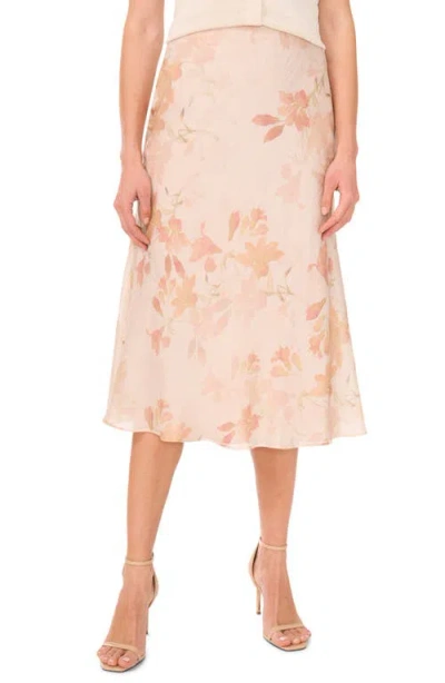Halogenr Halogen(r) Floral A-line Midi Skirt