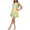 Halogenr Halogen(r) Floral High Neck Minidress