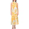 Halogenr Halogen(r) Floral Maxi Dress In Airy Blue