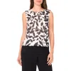 Halogenr Halogen(r) Gathered Neck Sleeveless Shell In White