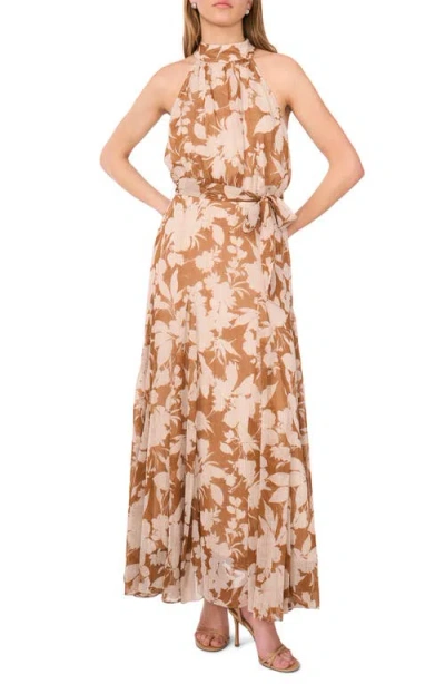 Halogenr Halogen(r) Halter Neck Belted Maxi Dress