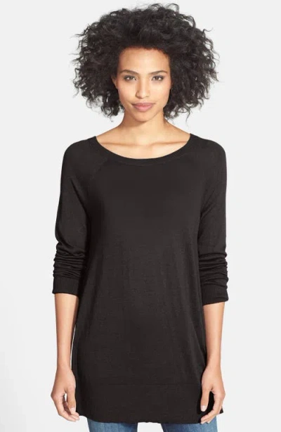 Halogenr Halogen(r) Hi Lo Sweater In Black
