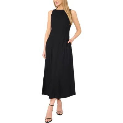 Halogenr Halogen(r) High Neck Princess Seam Dress In Black