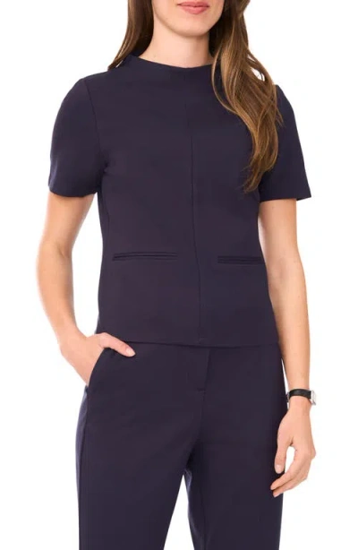 Halogenr Halogen(r) High Neck Top In Blue