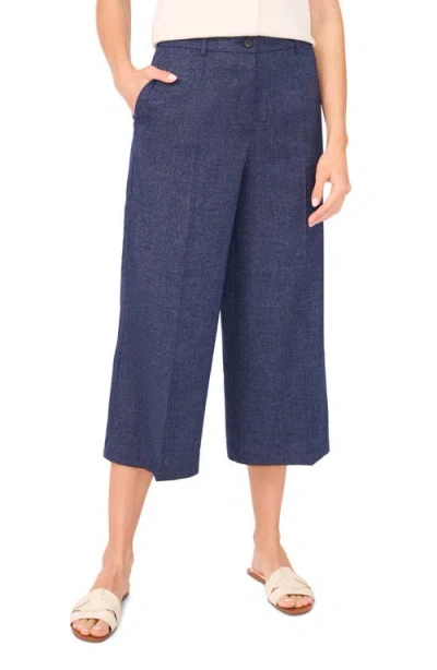 Halogenr Halogen(r) High Waist Culotte Pants In Blue