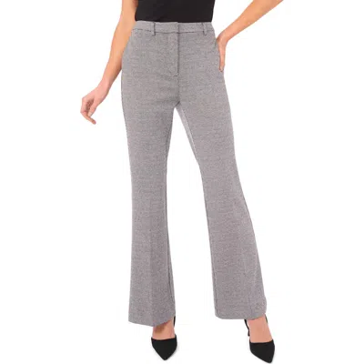 Halogenr Halogen(r) Houndstooth Flare Leg Pants In Gray