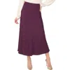 Halogenr Halogen(r) Jacquard Pull-on Midi Skirt In Winter Bloom