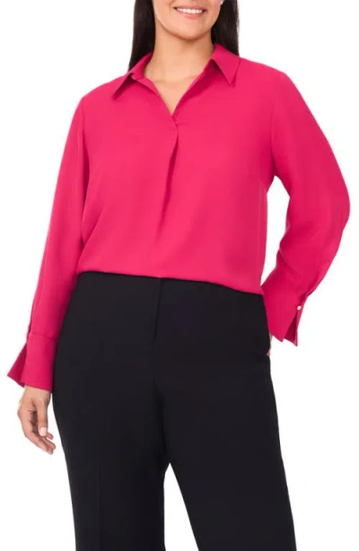 HALOGENR HALOGEN(R) JOHNNY COLLAR TOP