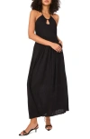Halogenr Halogen(r) Keyhole Halter Maxi Dress