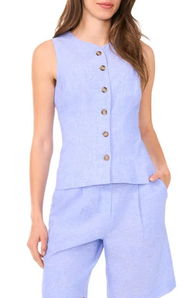 Halogenr Halogen(r) Linen Blend Vest