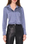 Halogenr Halogen(r) Long Sleeve Satin Button-up Shirt