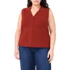 Halogenr Halogen(r) Notched Collar Sweater Vest
