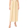 Halogenr Halogen(r) Ombré Stripe Pleated Maxi Skirt In Soft Sage