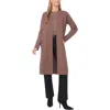 Halogenr Halogen(r) Open Front Longline Cardigan In Brown