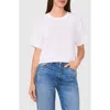 Halogenr Halogen(r) Open Stitch Crewneck Sweater In Bright White
