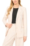 Halogenr Halogen(r) Pinstripe Blazer In Neutral