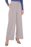 HALOGENR HALOGEN(R) PINSTRIPE HERRINGBONE WIDE LEG PANTS