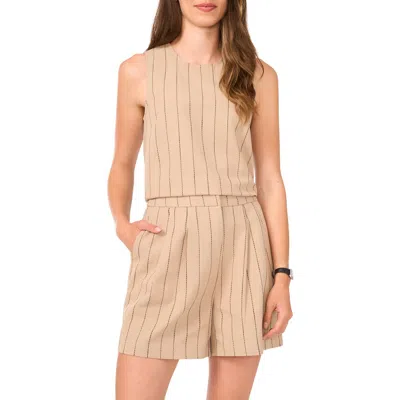 Halogenr Halogen(r) Pinstripe Linen & Cotton Shell