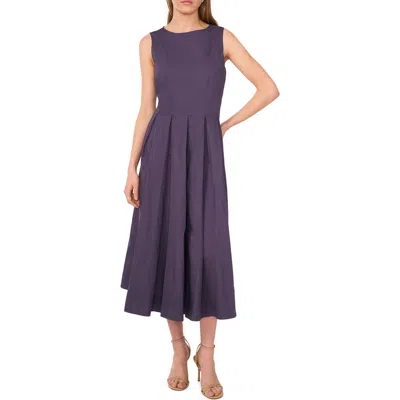 Halogenr Halogen(r) Pleated Poplin Midi Dress