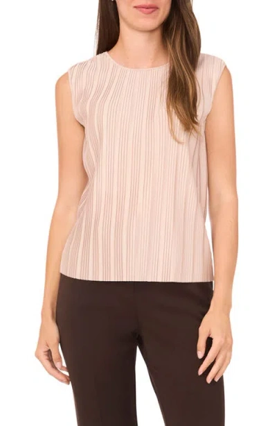 Halogenr Halogen(r) Pleated Sleeveless Top In Pink