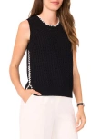 Halogenr Halogen(r) Pointelle Sleeveless Sweater