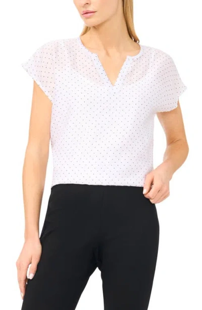 Halogenr Halogen(r) Polka Dot Popover Shell In White