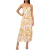 Halogenr Halogen(r) Print Sleeveless Maxi Dress In Multi