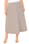 Halogenr Halogen(r) Pull On Midi Skirt In Brown