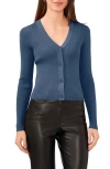 Halogenr Halogen(r) Rib Cardigan In Swift Seas Blue