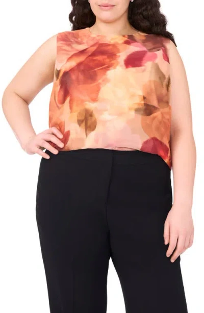 HALOGENR HALOGEN(R) ROMANTIC ROSES CHIFFON SHELL