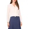 Halogenr Halogen(r) Ruffle Placket Stripe Button-up Shirt