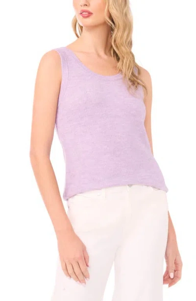 Halogenr Halogen(r) Scoop Neck Sleeveless Sweater In Purple