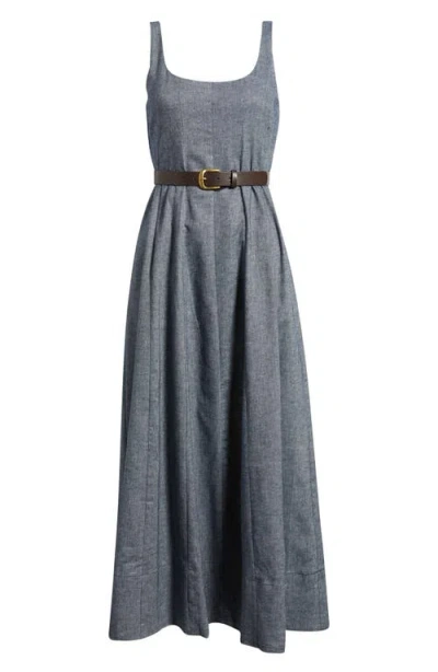Halogenr Halogen(r) Scoop Neck Tank Dress In Gray
