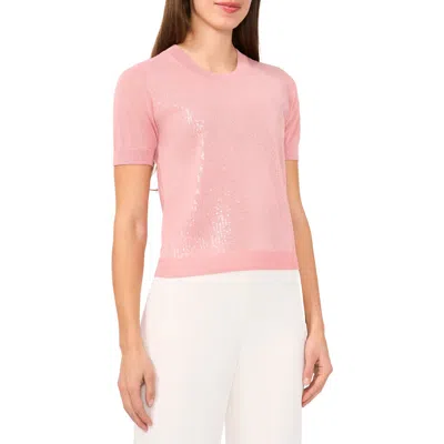 Halogenr Halogen(r) Sequin Sweater In Bridal Rose