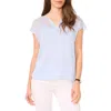 Halogenr Halogen(r) Sheer Stripe Popover Top