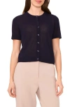 Halogenr Halogen(r) Short Sleeve Button-up Sweater