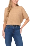Halogenr Halogen(r) Short Sleeve Sweater In Gold