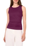 Halogenr Halogen(r) Side Ruched Tank In Purple