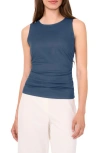 Halogenr Halogen(r) Side Ruched Tank In Swift Seas Blue