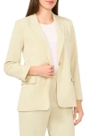 Halogenr Halogen(r) Single Button Relaxed Blazer In Soft Sage