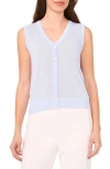 Halogenr Halogen(r) Sleeveless Button-up Sweater