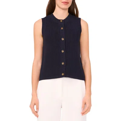 Halogenr Halogen(r) Sleeveless Cotton Cardigan