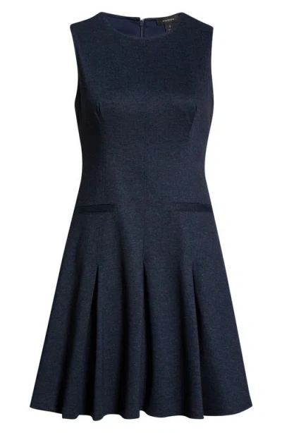 Halogenr Halogen(r) Sleeveless Fit & Flare Dress In Blue
